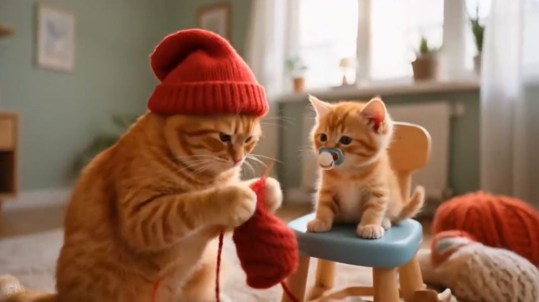 Ginger and Mama Cat Rescue an Abandoned Bunny Who Finally Feels a Mother's Love Again💕